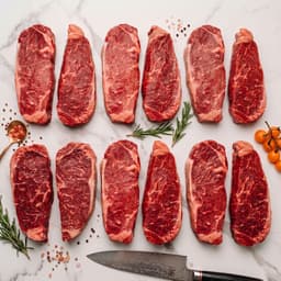 NY Strip Box - 12 USDA Choice Steaks